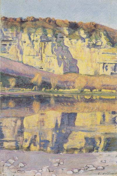 Part of the Rhône by Ferdinand Hodler
